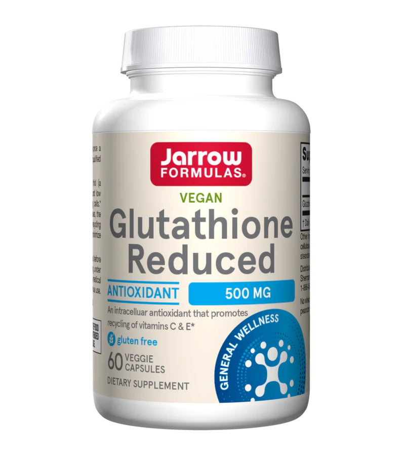 Jarrow Formulas Glutathione Reduced 500 mg 60 vege caps