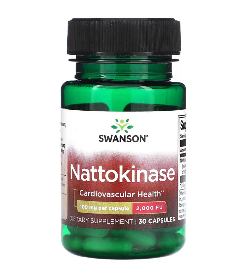 Swanson Nattokinase 2,000 FU – 100 mg 30 caps