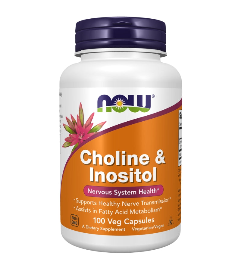 Now Foods Choline & Inositol 100 veg caps