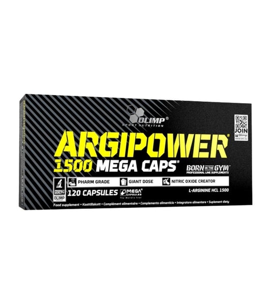 Olimp ARGI POWER 1500 Mega Caps 120 Caps exp. 09/24